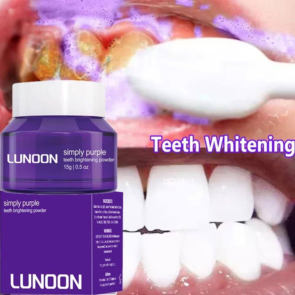 Teeth Whitening Powder Remove Plaque Stains Oral Hygiene Bleaching Dental Tools Tooth Care