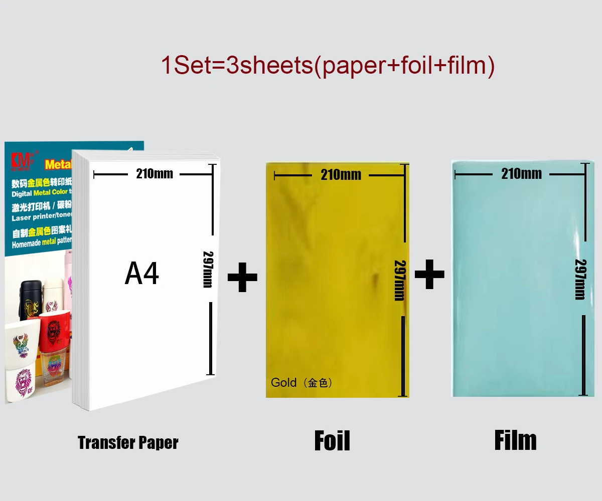 Film Free Laser Water Slide Transfer Decal Paper Waterslide Decal Paper  White A4 Size For Mug Glass Ceramics