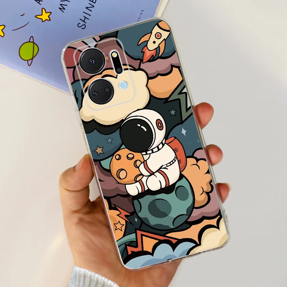 Elegant Silicone Soft TPU Phone Case - Flexible Protective Cover for 6.75-Inch Smartphones