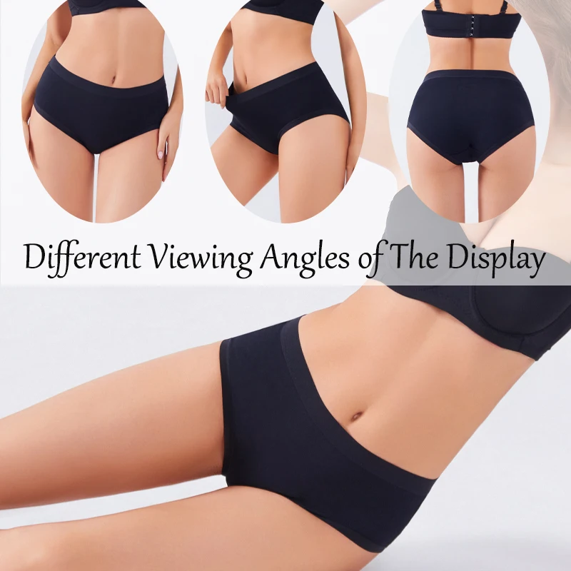 Cotton Seamless Panties - High Waist Briefs With Elastic Waistband | Breathable Women Underwear