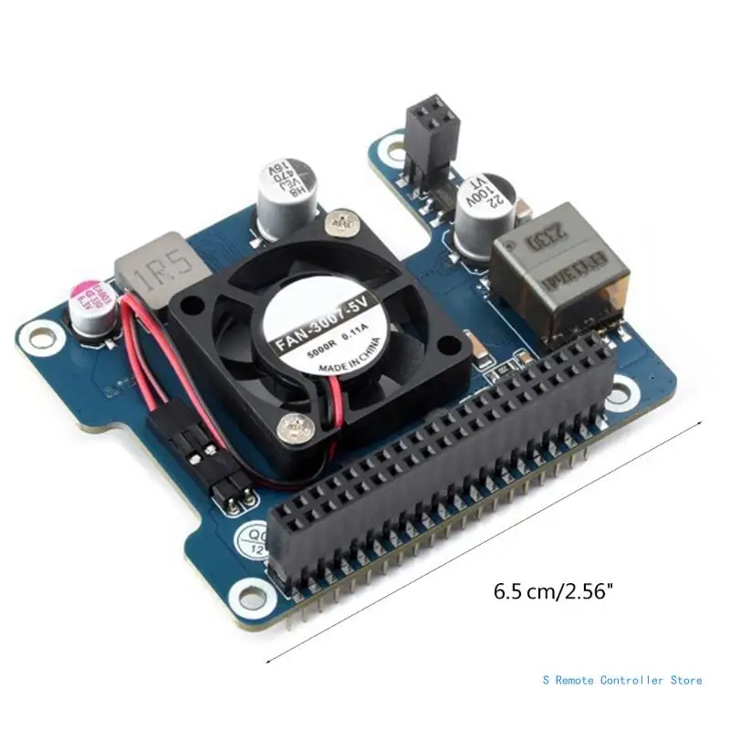 RPI 5 POE PoE(Power over Ethernet) 확장 보드 냉각 모듈 온보드 팬 네트워크 표준의 새로운 기능