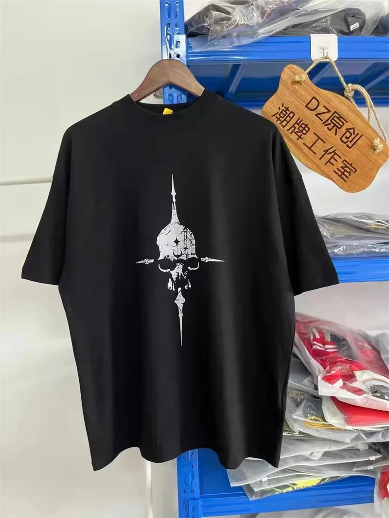 

Клубная футболка THUG с принтом логотипа, белая и черная уличная одежда, модная Мужская и Женская Клубная футболка Thug, топы, летняя одежда