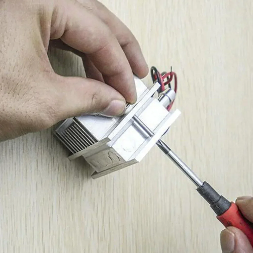 ชุด Thermoelectric Peltier โมดูลระบบทําความเย็น 12V 50 ~ 60W DIY พัดลม TEC1-12706 น้ําอุปกรณ์เสริม Cooling 1