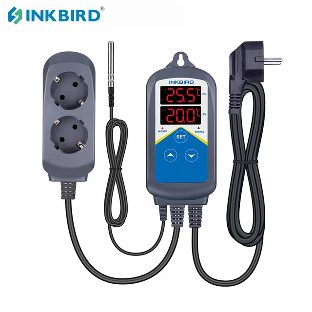 Inkbird ITC-608T Controlador De Temperatura Y Puerto Rico