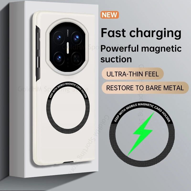 Matte Candy Solid Color Frameless Plastic Magsafe-Compatible Wireless Charging Case