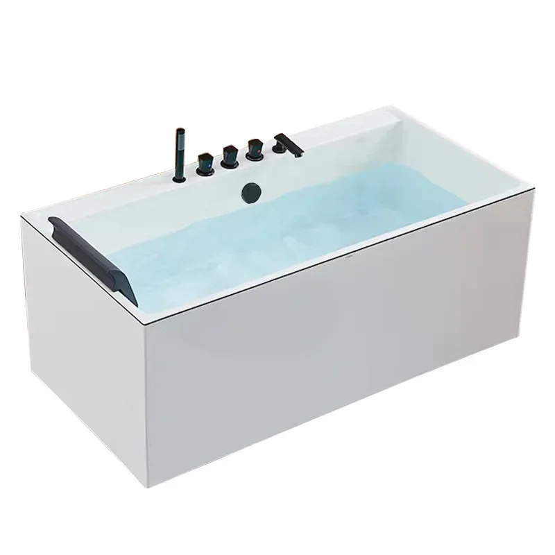 Bathroom furniture Surfing Jacuzzi, acrylic small apartment bath household seamless day freestanding square