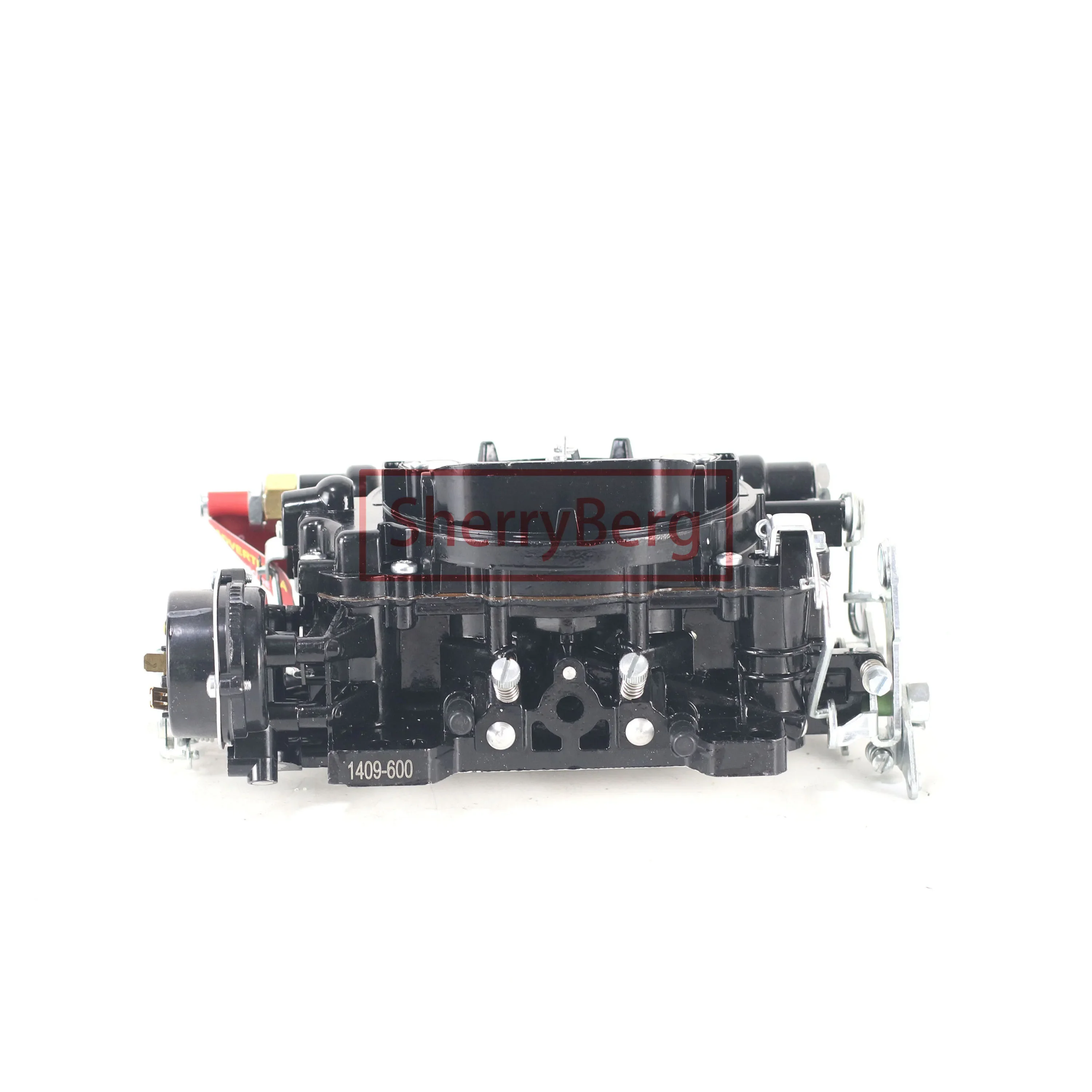 Edelbrock Marine Carburetor 600 CFM 4 배럴 전기 초크 용 SherryBerg Carb Carburador 기화기 교체 1409 600CFM 새로운