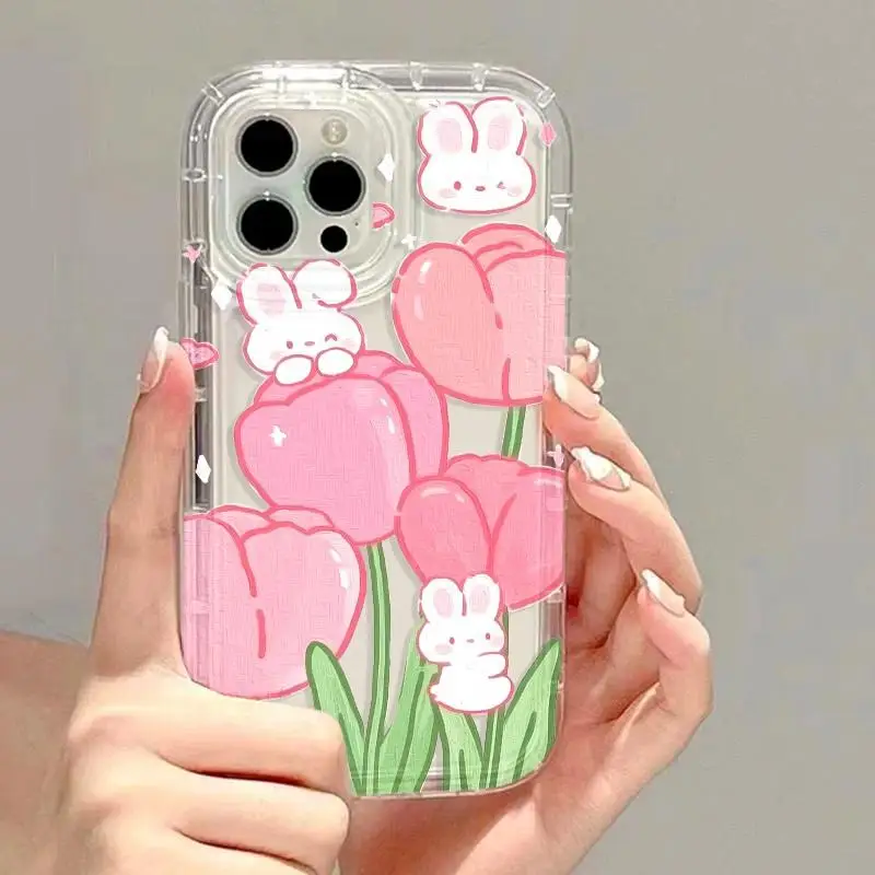 Floral Design Protective Phone Case