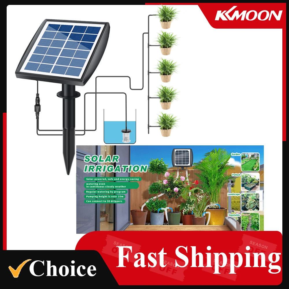 SolarIrrigationControllerAutomaticWateringDripIrrigationKit