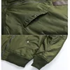 B15 Retro Bomber Jacket Men's Winter Multi Pocket Thicken Warm Cotton-padded Clothes Windproof Fur Collar Lapel Parker Coat 6