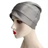 Unisex Anti-Radiation Cap Emf Electromagnetic Wave Rfid Shielding Protection Hat Silver Fiber Beanies Hat Work Caps 6