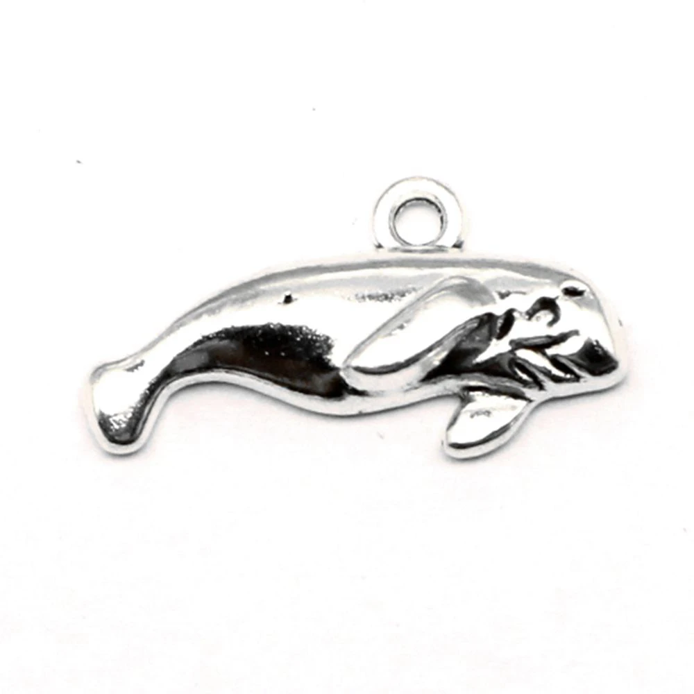 

100pcs Wholesale Jewelry Lots Seal Charms Pendant Supplies For Jewelry Materials 24x13mm