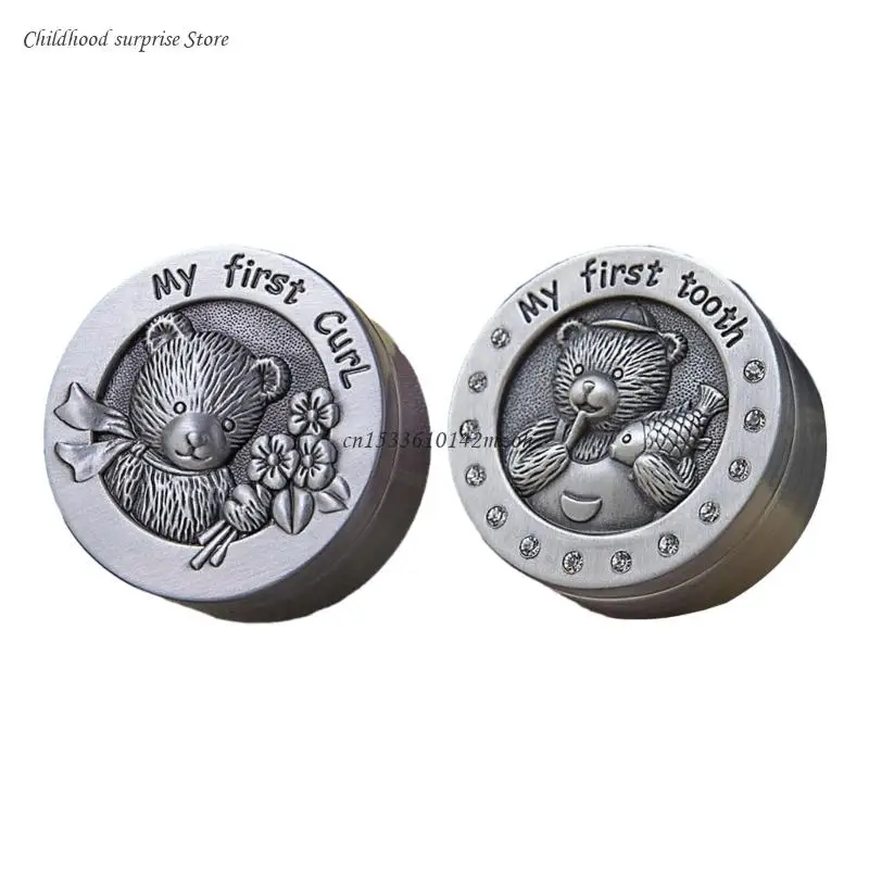 

Kids Teeth Container Baby Tooth Box Collection Box for Child Dropship