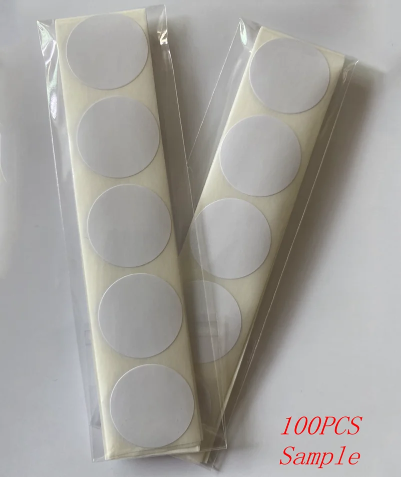 100-500pcs Round Blank Handmade Sticker 1 Inch Dot Stickers Scrapbooking Self-adhesive Color Labels for Marking Classification