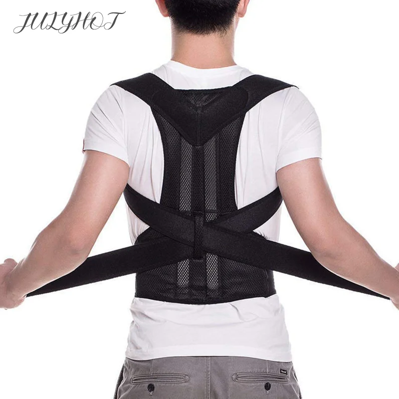 

Posture Corrector Back Posture Brace Clavicle Support Stop Slouching and Hunching Adjustable Back Trainer Unisex Correction Belt
