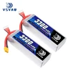 2Pcs VSVAW 6S 22.2V 3300mAh 90C/180C Lipo Battery Mini Four Axis FPV Model Drone High Voltage High Rate Lithium ion Battery 1
