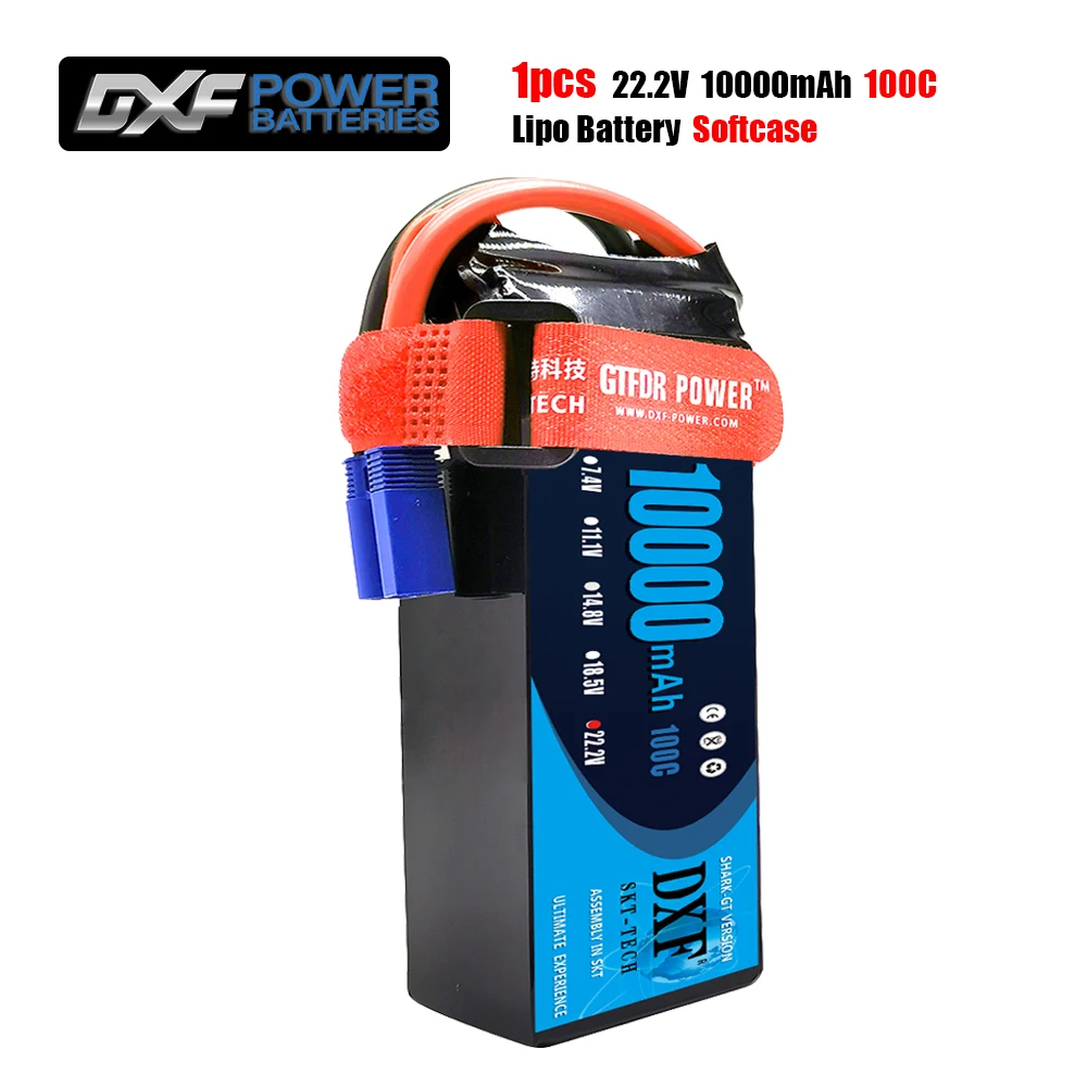 Zeee 6S Lipo Batteria 22.2V 2200mAh 120C RC Batteria con Spina XT60 per RC Auto Barca Camion Elicottero Aereo UAV Drone FPV RC Hobby (2 Confezioni