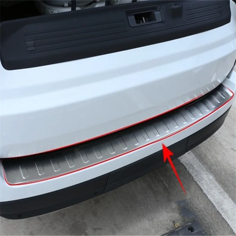 

WELKINRY For Range Rover L405 Vogue Autobiography HSE 2013-2021 Car Tail Rear Bumper Gate Doorsill Threshold Scuff Plate Trim