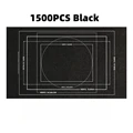 1500Pcs Mat Black