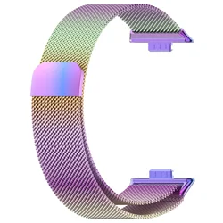 Magnetic Milanese Stainless Steel Strap for Smartwatch Wristband Bracelet Accessories (3)