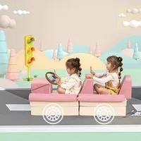 Kids Couch, Play Couch Sofa for Kids Imaginative Furniture Play Set for Creative Kids, Couch Sofa Foam Play Couch Indoor Outdoor 1