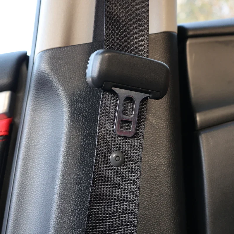 Car Seat Belt Accessory 10PCS Car Safety Seat Belt Stopper Spacing Limit Buckle Clip Retainer Seatbelt Stop Button Anti-slip Plastic seat belt stopper