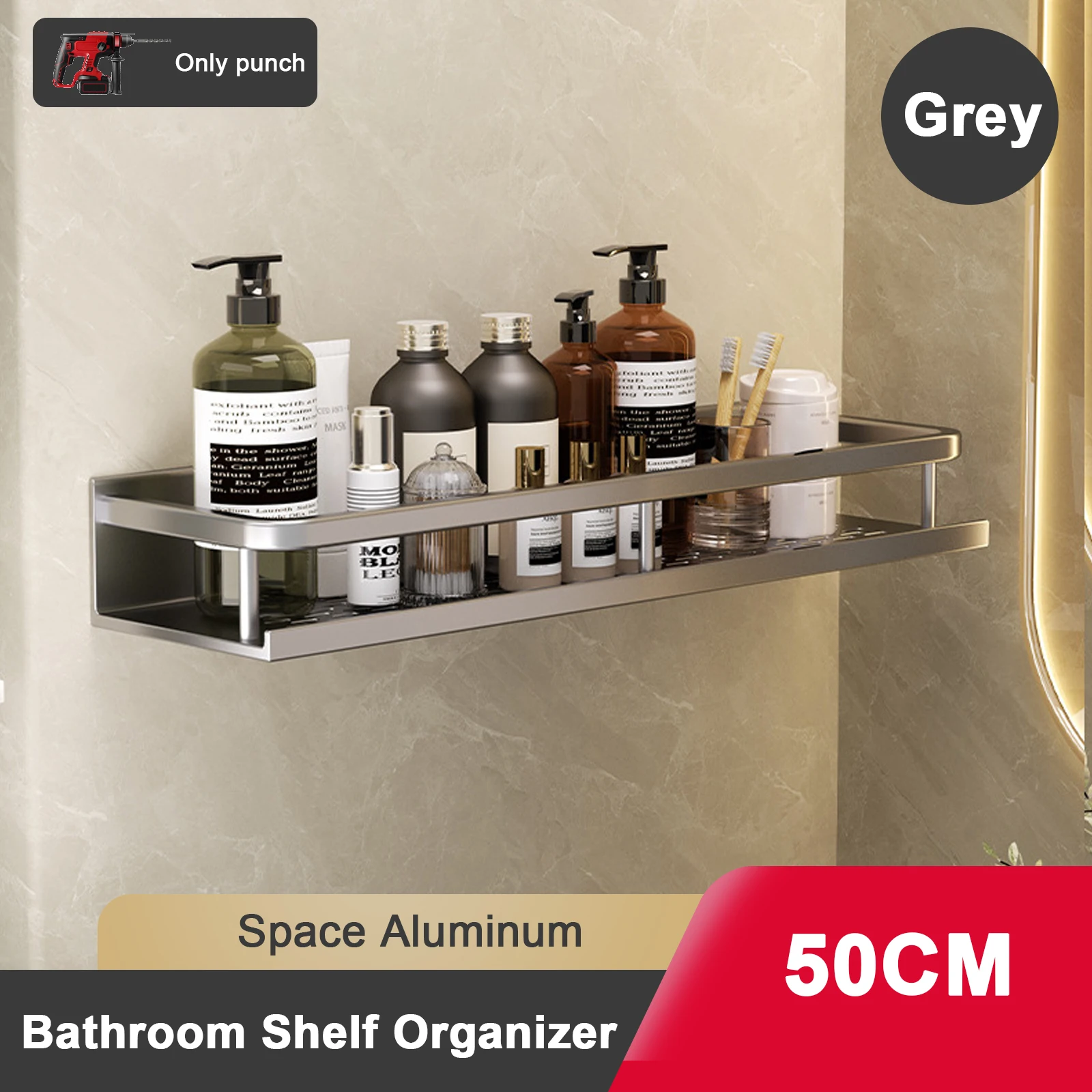 50cm Grey