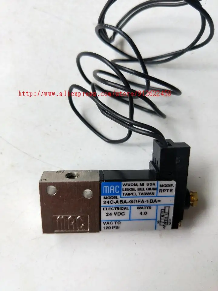 

34C-ABA-GDFA-1BA RPTE Solenoid Valve 100% New Original