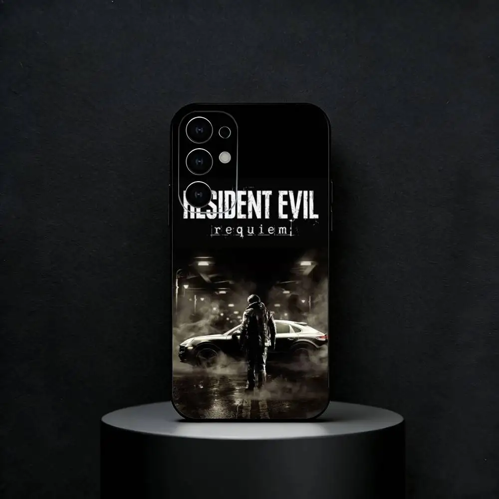 Resident Evil Requiem Themed Black Phone Case