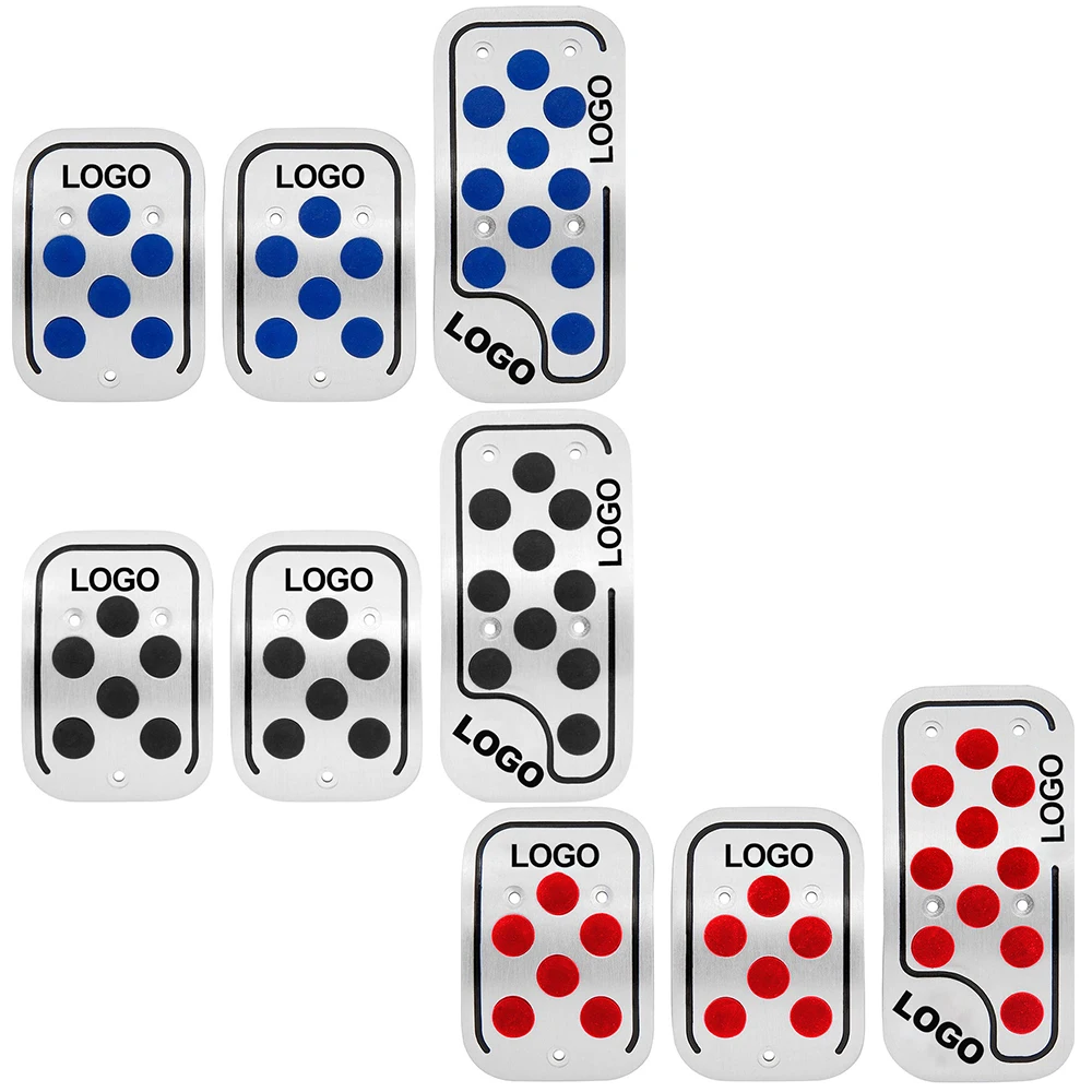 Universal JDM Car Styling Sports Modified Car Clutch Foot Pedal Pad Cover Customization Treadle Pedal Universal