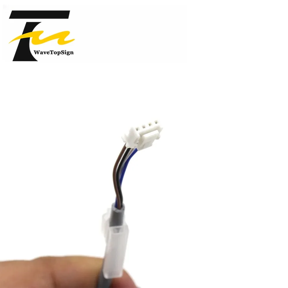 NEBS-L1G4-K-2.5-LE4 연결 케이블 M12 4핀 직선 플러그 PVC 2.5m 센서 액추에이터 케이블