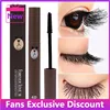 Fashion New Cute 4D Eye Makeup Fiber Mascara Long Black Lash Eyelash Extension Waterproof Lovely Mascara Cosmetics Mascar