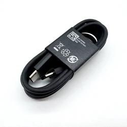 25W Super Fast Type - C Charger with EU Plug - Samsung Adapter - Black Cable