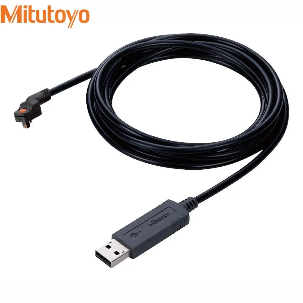 

Original Mitutoyo 06AFM380B USB Input Tool Data Cable Used For Digital Micrometers USB-ITN-B,made in Japan