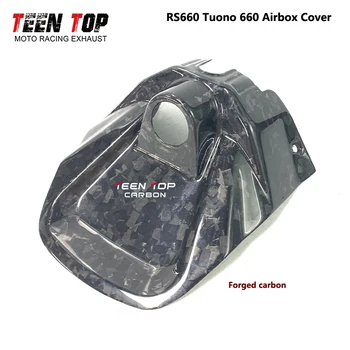 For Aprilia RS660 Tuono 660 Airbox Cover Forged Carbon 2020 2021 2022 Motorcycle Accessories Tuono660 RS 660 Carbon Fiber Parts