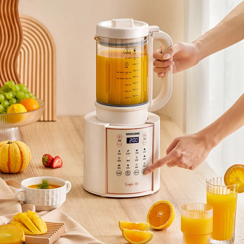 

220V Soybean Milk Machine 1.2L Multifunction Juicer Portable Blender Home Wall Breaking Machine Automatic Heating Soy Milk Maker