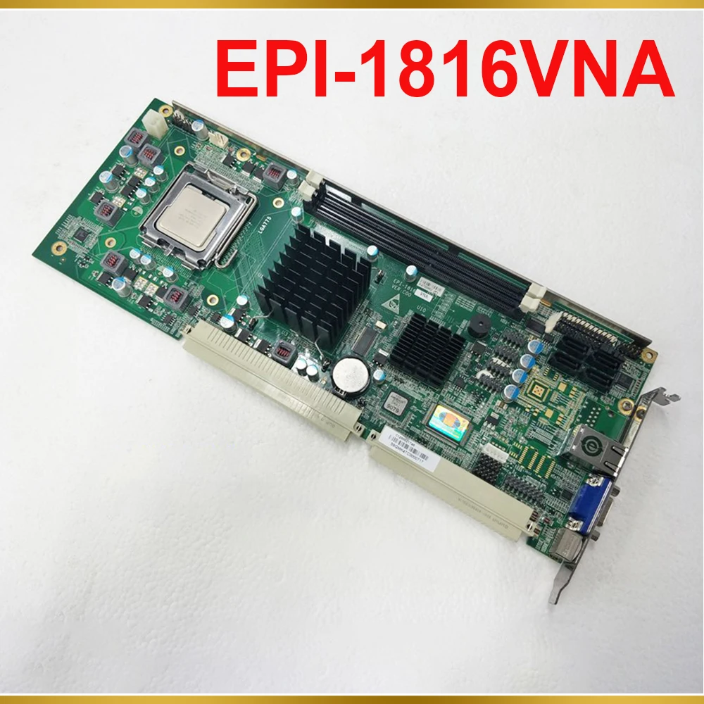 

C00 IPC-810E With CPU Industrial Control Motherboard EPI-1816VNA VER:C10
