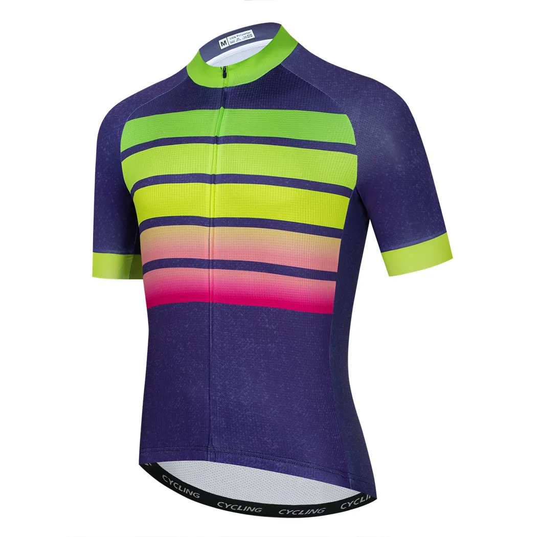thumbnail image 1 of Weimostar Pro Cycling Jersey Hombres Ropa de Ciclismo de Montaña de Secado Rápido Maillot Ropa Ciclismo Manga Corta Camiseta de Ciclismo Deportiva de Carreras, 1 of 5