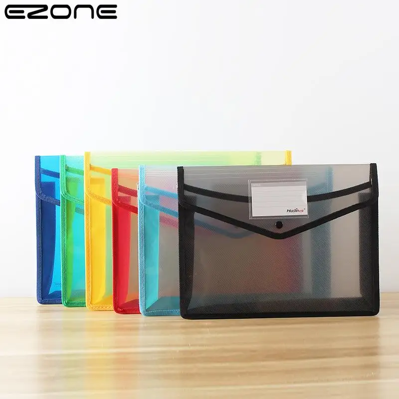 EZONE A4 прозрачная сумка для документов 33*24