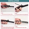 Car Wiper For Mitsubishi Space Star 2013-2023 Front Wiper Blades Soft Rubber Windscreen Wipers Blade 22"+14" 550mm + 350mm 3