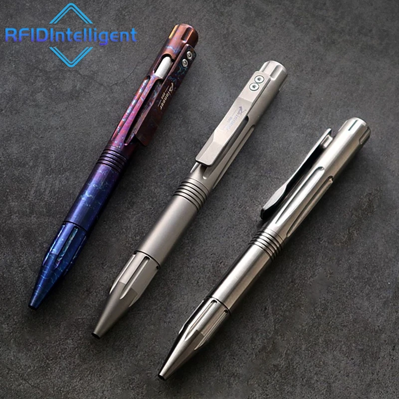 High Quality Titanium Tactical Pen Business Signature Pen Personal Defense Emergency Glass Breaker Outdoor Traveling Office Gift