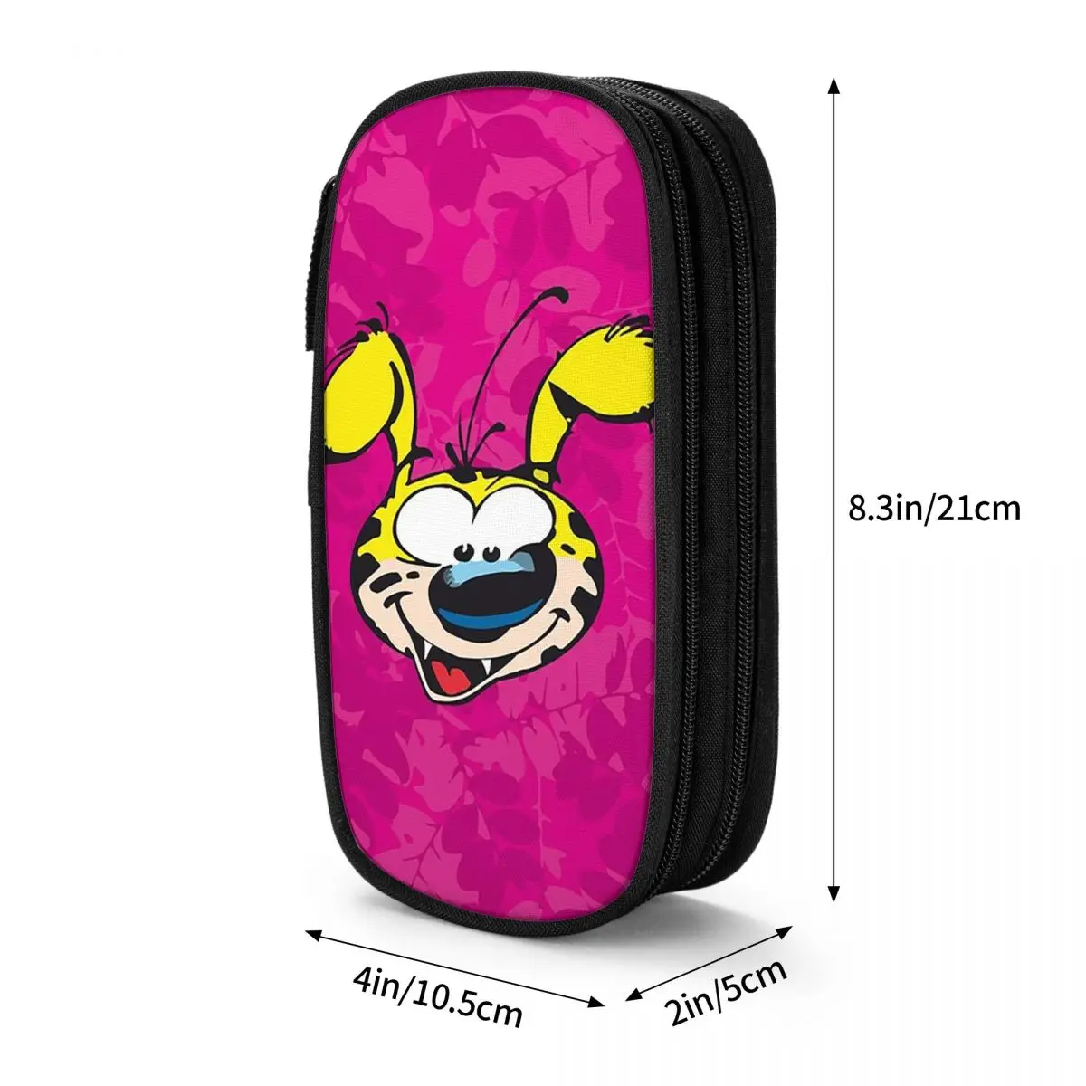 Marsupilami Face Pencil Cases Big Capacity Pen Bags Pen Box Pencil Pouch For Boys Girls Students Stationery School Office