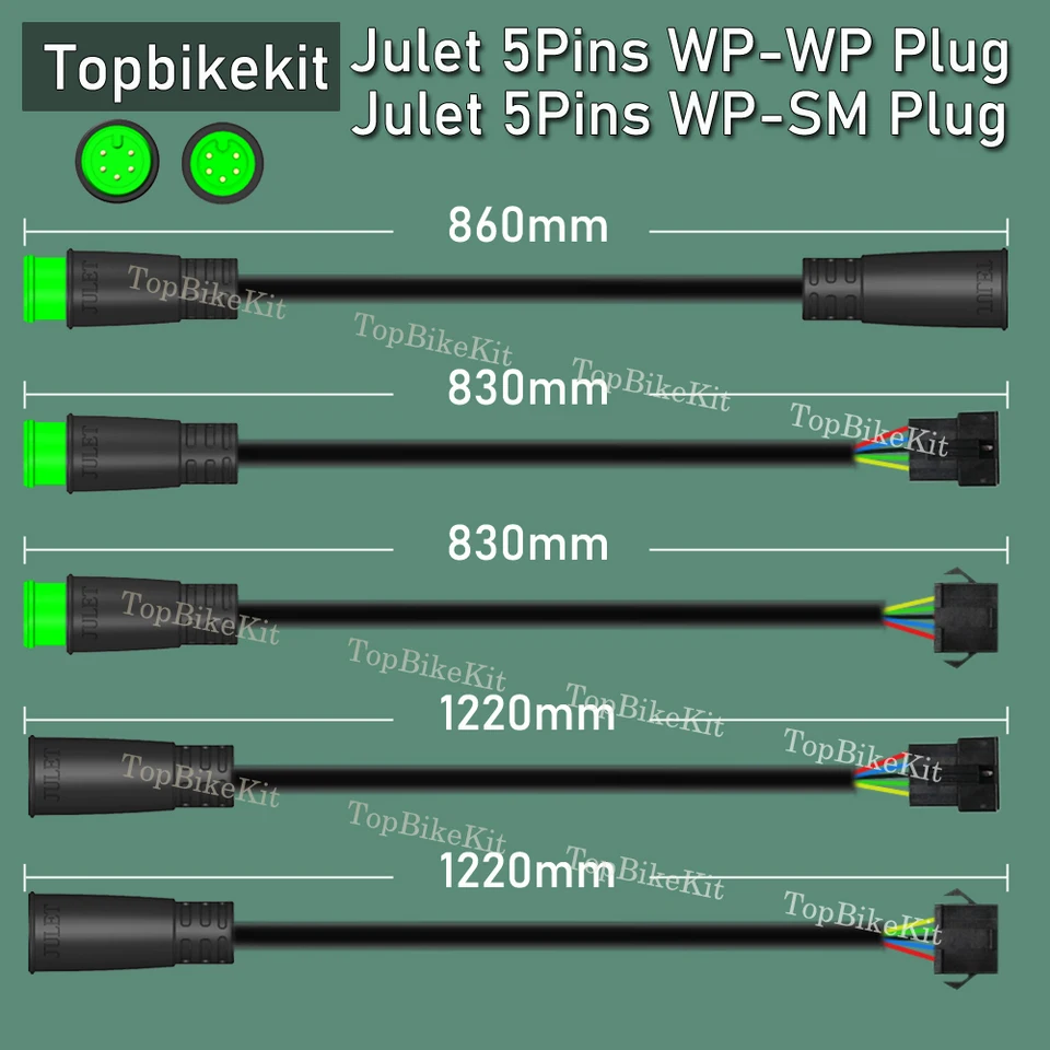 Câble D'extension étanche SM 5 Broches Pour Instrument De
