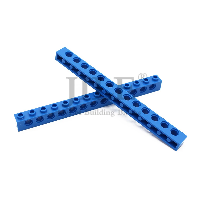 10pcs MOC 32018 빌딩 블록 기술 브릭 1x14 13개 구멍 포함 호환 가능 조립 입자 긴 빔 창의적인 장난감