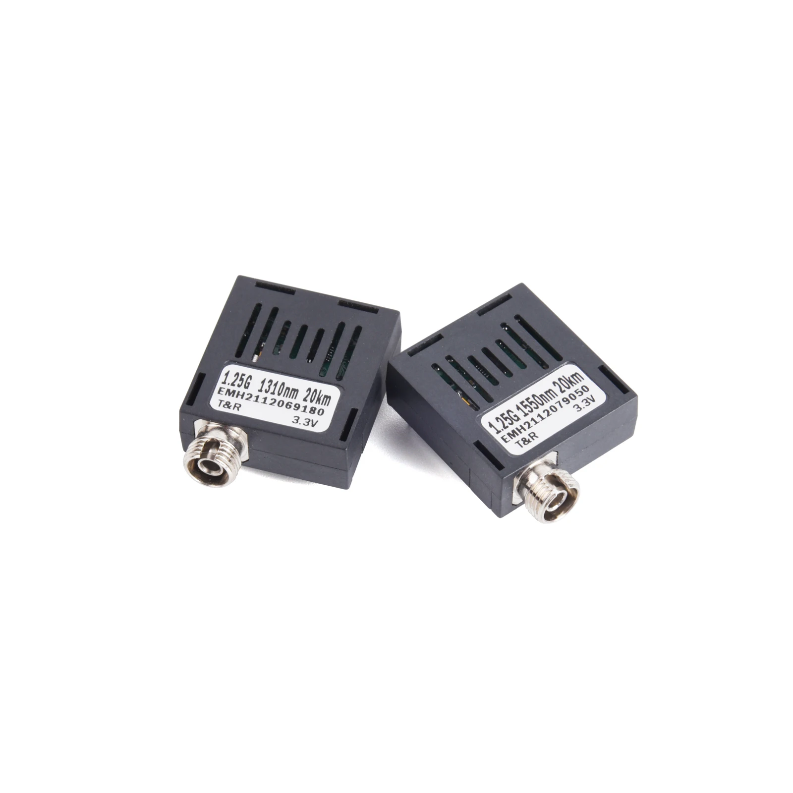 1Pair 1*9 Gigabit Fiber Optical Module 1000M FC UPC APC 1.25G Single Mode 20KM 1310nm/1550nm Fiber Send and Receive A+B Kit fiber transceiver module,sfp transceiver module
