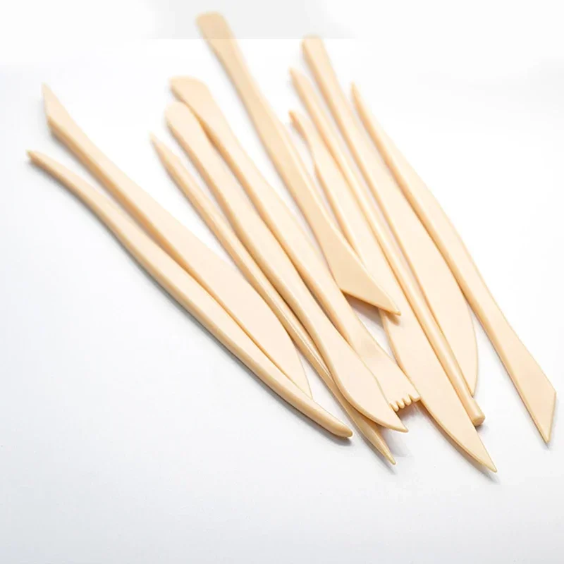 Clay Sculpting Tools Pottery Tools Polymer Clay Tools Wax Carving Tools 10pcs/set