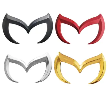 A set of metal car stickers Evil M Emblem Evil M Badge Compatible with all cars 1