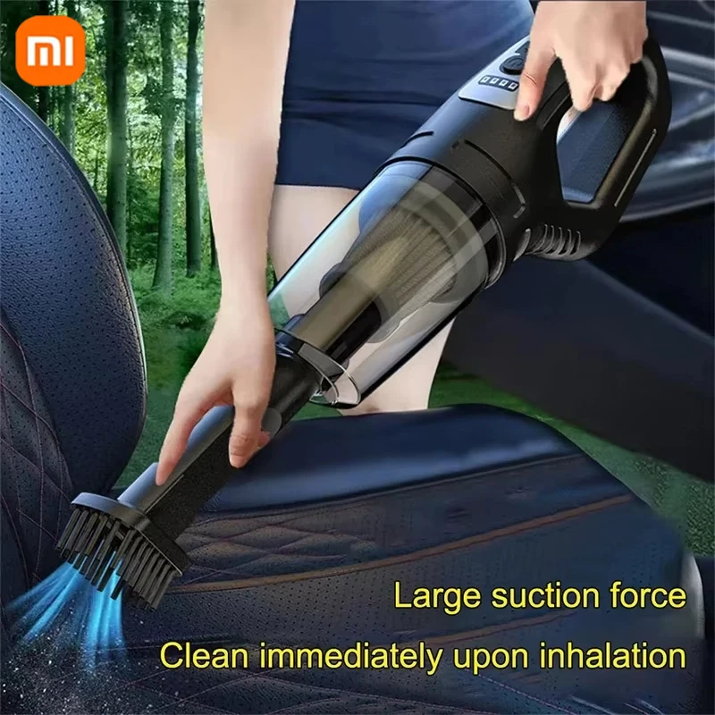 Xiaomi Car Vacuum Cleaner 120W High Power USB Charge Handheld Cordless Vacuum Cleaner Strong Suction Car Home 69980000pa wireless vacuum cleaner vacuum cleaner portable vacuum cleaner handheld vacuum cleaner