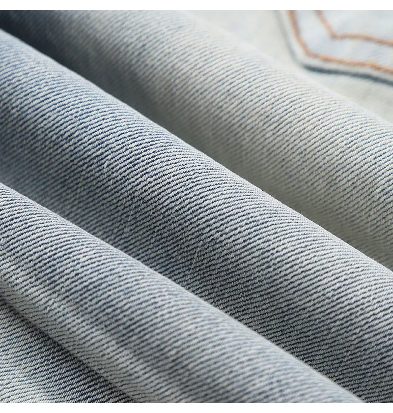Street Fashion Men Jeans Craftsmanship