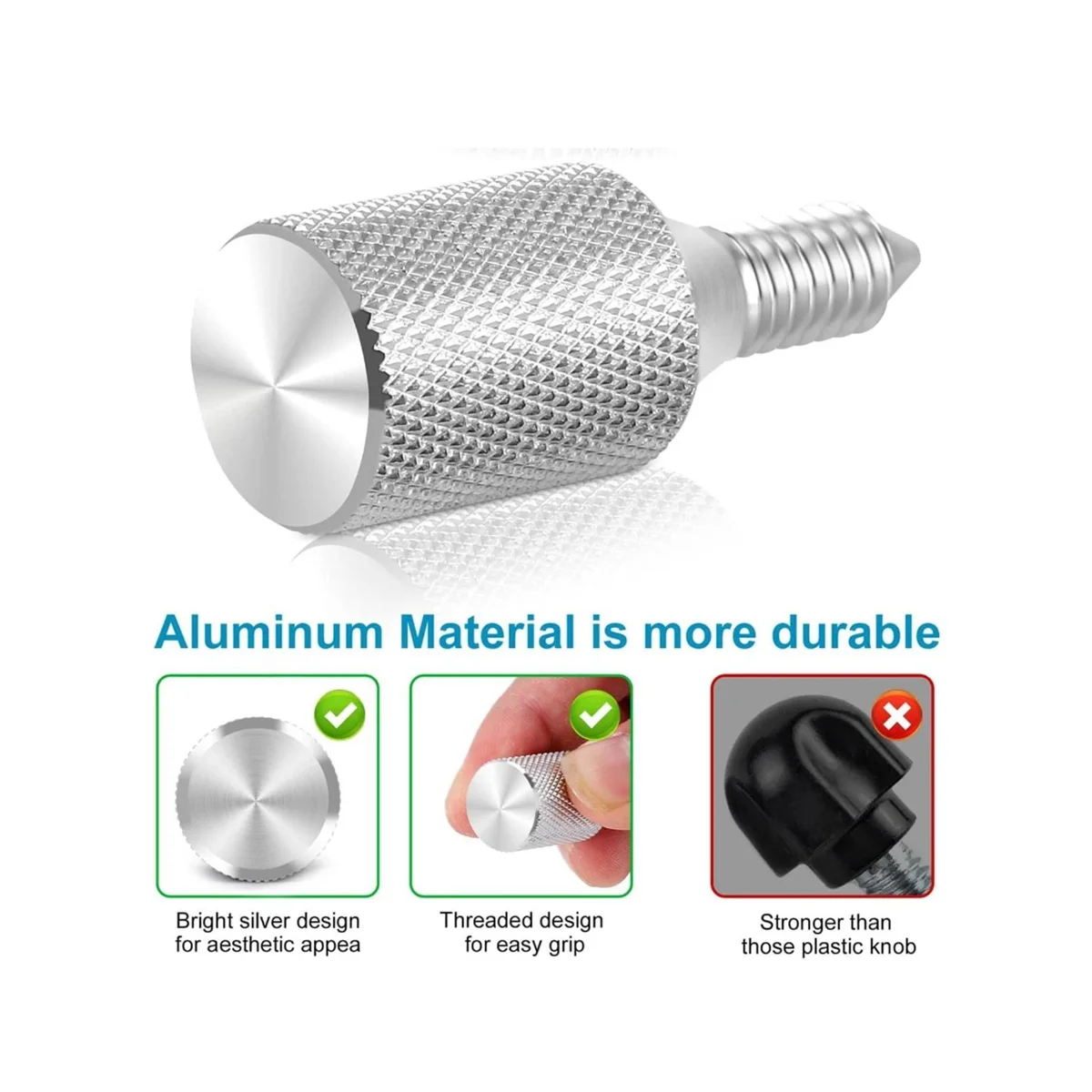 KitchenAid 4.5-5QT Stainless Steel Fixing Screws Kitchen Treasure Front Cover Screw Universal Combination Set Mixer Accessory